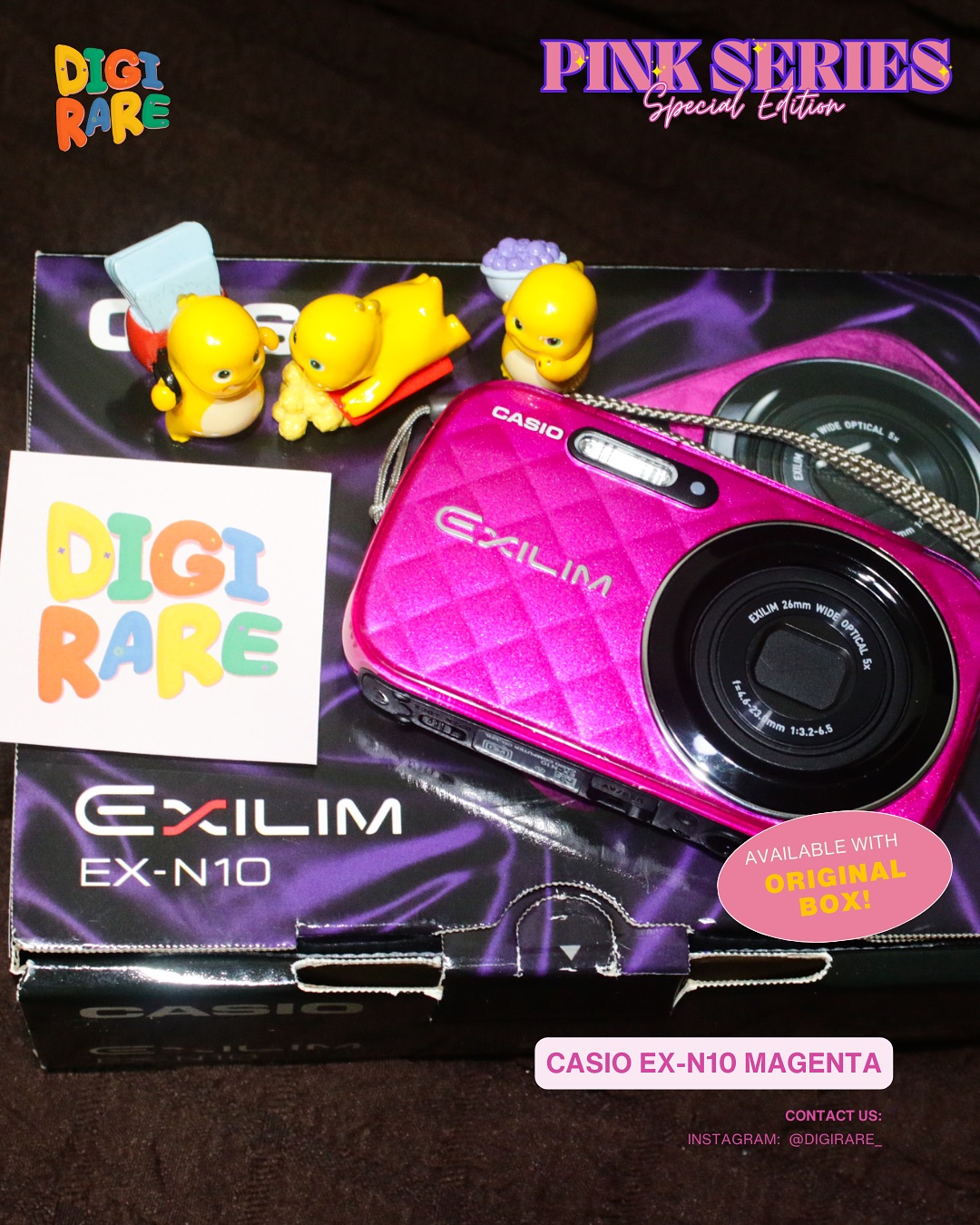 Casio Exilim EX-N10 — MAGENTA